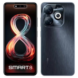 Smartphone Infinix Smart 8 – 128 Go* – Caméra 50MP – Écran 90Hz Magic Ring