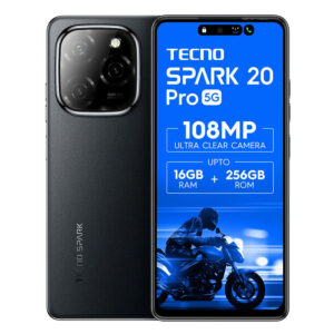 Smartphone Tecno Spark 20 Pro – 256 Go / 8 Go RAM – 108MP – Helio G99