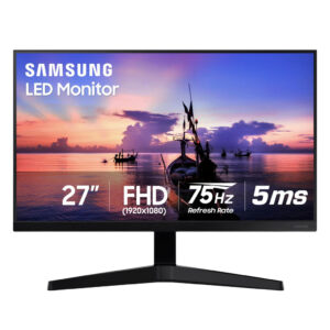 Ecran Samsung PC 27″ FHD – Dalle IPS – 5 ms – 75Hz – HDMI / VGA – T35F | F27T350FHR